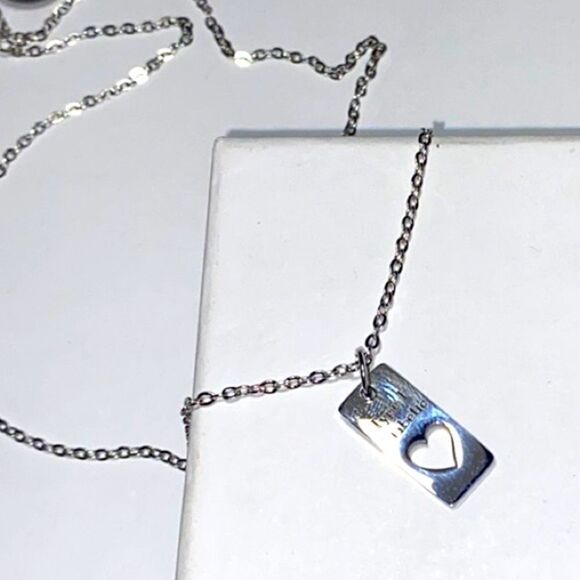 Dainty T1D, Medical Alert Necklace & Charm - Picture 9 of 12